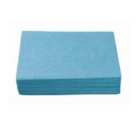 Panno in microfibra per la pulizia della casa, strofinaccio, panno in vetro, panno traforato, 35 x 50 cm, confezione da 25, colore: blu