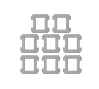 Panno in microfibra per mocio, compatibile con ECOVACS WINBOOT W2 / W2 OMNI / W1 / W1 Pro, accessori per robot lavavetri parte(8 pcs)
