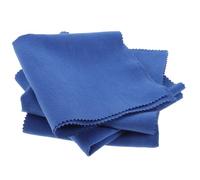Panno in Microfibra per Pulizia Strumenti 4 Pezzi Blu | Asciugatura senza Aloni, Formato Compatto e Portatile, per Prove in Aula e Sala Musica