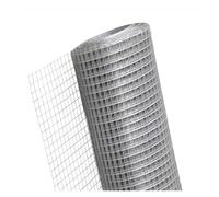 Panno in rete metallica in acciaio inossidabile 304 - Recinzione in filo di pollo da 1/4" per la sicurezza del giardino, rotolo di recinzione durevole in filo saldato (0,7 x 14 m) - ideale per recinti