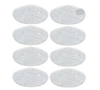 Panno Lavabile For Mocio, Compatibile Con Polti, Stracci In Microfibra Di Ricambio For Aspirapolvere A Vapore Vaporetto PAEU0332, Accessori Di Ricambio(8pcs)