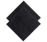 Panno Lucidante per Argento in Microfibra Nero 2 Pezzi Riutilizzabile | Argenteria e Gioielli Rodiati, Rimuove L’ossidazione, Doppia Pelliccia, Pulizia e Finitura Accurata Colore Casuale