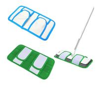 Panno Microfibra Pavimenti Mop per Swiffer Sweeper, 2 PezziPanni cuscinetti per mocio in microfibra di ricambio, ricarica lavabili e riutilizzabili