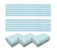 Panno Mocio di Ricambio Microfibra, Testine di Ricambio del Mocio Compatibile con Leifheit per Mop Panni Cuscinetti Straccio Lavapavimenti per Uso Umido e Secco 5 Pezzi