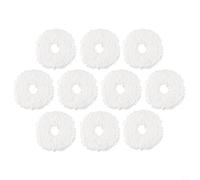 Panno mocio di ricambio per Eureka J12 per aspirapolvere Ultra Robot, panni in microfibra morbida, facile installazione, materiale durevole (confezione da 10)