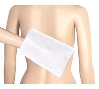 Panno monouso di alta qualità, bianco, 100 pezzi, in tessuto non tessuto morbido, assorbente e delicato sulla pelle, ideale per aree igieniche, come servizi di cura, cosmetici e molto altro ancora.
