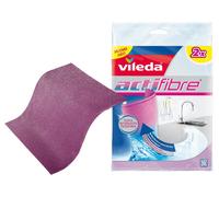 Panno Multiuso Actifibre Vileda - Set di 2, 29x29 cm Vileda Casalinghi