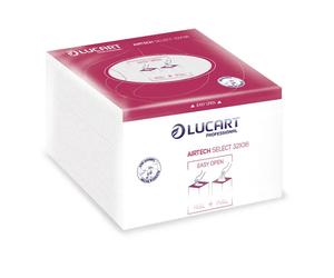 Panno Multiuso AirTech Lucart - 32x38 cm - 1 Velo - 853001J (Bianco Conf. 55)