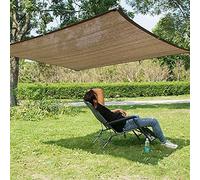 Panno ombra marrone - 90% Protezione UV Ombra Rete con occhielli Materiale Resistente agli strappi Traspirante Perfetto per patii Giardini e Verande - Dimensioni: 3x4 5x5 2x3 4x6 3x5 6x5 6x6 5x4...