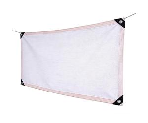 Panno Ombreggiante da Giardino Bianco Al 55% con Occhielli Tettoia Schermo La Privacy Traspirante UV for Posto Auto Coperto Parco Giochi Piscina Nel Patio(4.0mx6m)
