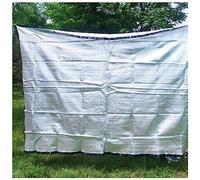 Panno Ombreggiante in Alluminio al 85% per Cani/Auto, Telo Rete Ombreggiante Resistente Ai Raggi UV Protezione Termica, Riflettente Tessuto Telo Parasole con Occhielli Rete di Protezione Solare 1m 2m