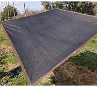 Panno Ombreggiante Telo Ombra Rete Parasole Copertura con Occhielli Giardino 90% Protezione UV Occhielli Telone Ombreggiante Esterno per Esterno Giardino Terrazzo Balcone,black-4x7m