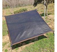 Panno Ombreggiante Telo Ombra Rete Parasole Copertura con Occhielli Giardino Ombra Anti-UV 90% Permeabile Teli Ombreggianti da Terrazzo Esterno/Cortile/Balcone/Patio/Giardino,black-5x6m