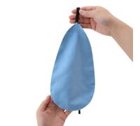 Panno Per Camera Interna In Finta Pelle Scamosciata Artificiale Per Pulizia Di Strumenti A Fiato Per Sassofono/flauto/clarinetto Con Corda accessori per sassofono(Blue)