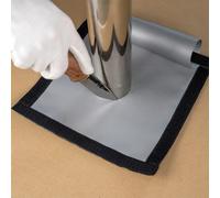 Panno per camino Antipioggia per Tenda Stufe a Legna 23x20cm 572F Materiale