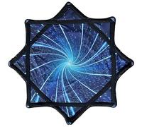 Panno per filatura per principianti, 24 fazzoletti da ballo rotanti, panno per filatura a stella con stampa su un lato punta delle dita rotante giocoleria con motivi vivaci per la festa F