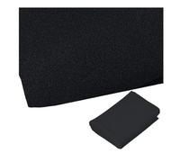 Panno per griglia degli altoparlanti, tessuto a rete acustica, 1,6 x 0,5 m, copertura professionale per riparazione di altoparlanti, rete audio ad alta trasparenza del suono per altoparlanti e armadi