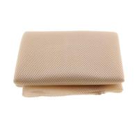 Panno per griglia per altoparlante audio, 1,4 m x 0,5 m, in tessuto a rete trasparente, copertura antipolvere per la riparazione di altoparlanti casalinghi (beige)