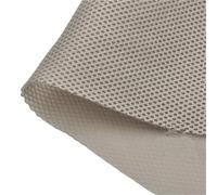 Panno per griglia per altoparlanti, 1,4 m x 0,5 m, rete acustica antipolvere professionale per altoparlanti KTV, palco e home theater, tessuto di ricambio fonoassorbente (nero) (grigio)