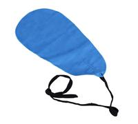 Panno per la Pulizia del Sassofono, Panno per la Pulizia a Forma di Piccolo, Buon Assorbimento 'acqua, Pelle Scamosciata, Design Standard per Strumento (blu scuro)