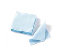 Panno per la pulizia dell'argento, 50 panni for lucidatura gioielli multicolori, diverse misure(Blue,8 * 8cm)