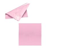 Panno per la pulizia dell'argento, Panno for lucidatura argento rosa 17x17cm confezione da 1/5/10 pezzi confezionati singolarmente(One Size)