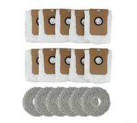 Panno per la pulizia Sacchetti per la polvere per Cecotec Per Conga 11090 Handheld Cordless Sostituzione Riutilizzabile Pezzi di Ricambio Nuovo Pratico Vuoto Kit di Accessori Aspirapolvere, B