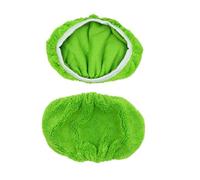 Panno Per Mocio 2 pezzi Panno for mocio riutilizzabile for Swiffer Sweeper di ricambio for piatto in fibra ultra fine Accessori for a doppio scopo Per lavare il pavimento(Green)