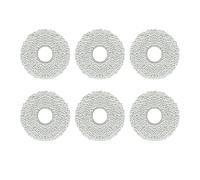 Panno Per Mocio, Compatibile Con Accessori Per Robot Aspirapolvere Dreame | Panno for pulizia robot aspirapolvere, modelli compatibili: X10/X30/L10/S10, panno for pulizia W10/MOVA P10(6pcs.)