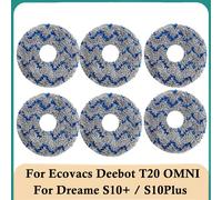 Panno per mocio robot aspirapolvere adatto per Ecovacs Deebot T20 OMNI/X1 OMNI T10 TURBO T30S/ T30S Combo, Dreame S10+ / S10Plus / L10Plus / L10S Ultra W10S L20 X20 L30 X30 L40 X40 X50 Aspirapolvere R