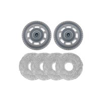 Panno Per Mocio/supporto Per Mocio, Compatibile Con L'aspirapolvere Dreame | Supporto For Scopa For Aspirapolvere, Gancio For Scopa, Modelli Compatibili: X50 Ultra X50 Pro X50 Master L50 Pro Ultra(6pcs)
