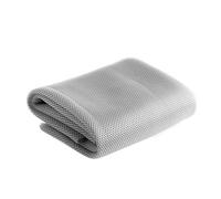 Panno professionale per altoparlanti acustici, tessuto a rete per apparecchiature stereo e audio, materiale di ricambio per griglia Hi-Fi (nero)