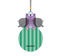 Panno Pulizia Occhiali | Portaocchiali A Forma Di Animale Con Cinturino Al Collo - Accessorio per Manutenzione Lenti da Viaggio Escursionismo - Cordino da Collo per Occhiali