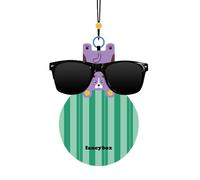 Panno Pulizia Occhiali,Portaocchiali A Forma Di Animale Con Cinturino Al Collo - Salviette Pulizia Lenti Per Computer Estero,Idee Regalo Compleanno