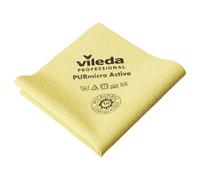 Panno PurMicro Active Giallo 38x35cm Vileda Professional Confezione 5 PZ 1H41