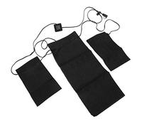 Panno riscaldante elettrico regolabile intelligente Pad riscaldante impermeabile per gilet abbigliamento Un treno Tre cuscinetti riscaldanti per regolazione della temperatura intelligente