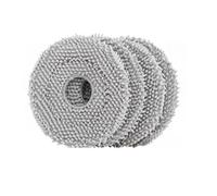 Panno rotante originale for mocio, compatibile con Roborock QRevo/QRevo MaxV/QRevo Pro/QRevo Master/QRevo Curv, pezzi di ricambio for aspirapolvere robot. parte(4 pcs)
