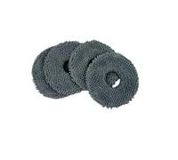 Panno rotante originale per mocio, compatibile con Roborock Qrevo Curv/Qrevo Pro/Qrevo S/Qrevo Master/Qrevo Plus, accessori per aspirapolvere robot parte(4 pcs)