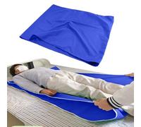 Panno scorrevole per persone a letto e anziani, 75 x 135 cm, foglio scorrevole riutilizzabile per trasferimento a letto, trasferimento di pazienti, teloni scorrevoli per ruotare, spostare, posizionare