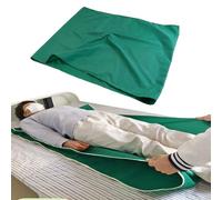 Panno scorrevole per persone costrette a letto e anziane, 75 x 95 cm, foglio scorrevole riutilizzabile per trasferimento del letto, trasferimento paziente, teloni scorrevoli per ruotare, spostare