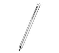 Panno Stilo Tattile Argento, Penna per Schermo Touch per Tablet e | Punta morbida e precisa per disegno e scrittura, compatibile con tutti i dispositivi touch, stilo universale senza batteria