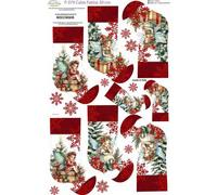 Pannolenci Stampato Pannello Calze Fatine cm 30 cucito creativo per decorazioni