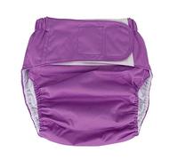 Pannolini di Stoffa per Anziani per Adulti, Pannolini di Stoffa per Anziani Riutilizzabili Impermeabili Lavabili, Pannolini Tascabili, Biancheria Intima Assorbente per Uomini o Donne(Pannolino viola)