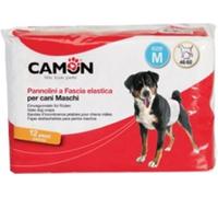 Camon Pannolini a fascia per cani maschi Misura 2 12 Pannolini