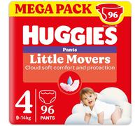Pannolini Huggies lLittle Movers Megapack - Taglia 4 - 9-14 Kg - 96 Pezzi