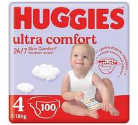 Pannolini Huggies Ultra Comfort Taglia 4 (7-18 kg) 100 pezzi