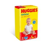 Huggies Pannolini Unistar Taglia 5 (11-25 kg) Confezione da 112 Pannolini (8X14)