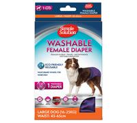Pannolini lavabili Simple Solution per cani femmina - Tg. L, 1 pz