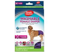 Pannolini lavabili Simple Solution per cani femmina - Tg. XL, 1 pz