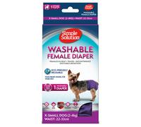 Pannolini lavabili Simple Solution per cani femmina - Tg. XS, 1 pz